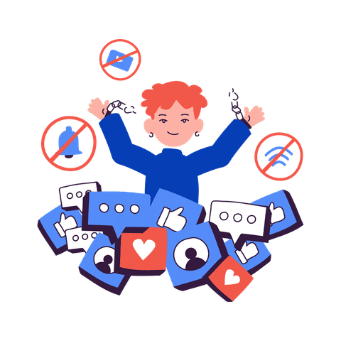 Social Media & Digital Creators Illustrations Illustrations