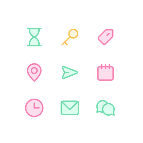 Work Office System Icons Icons