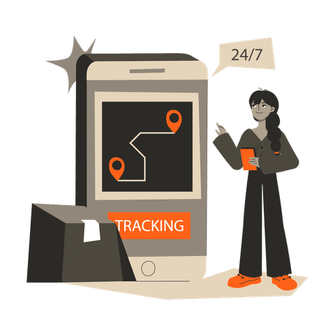 Delivery and Shipping Illustrations Animated Illustrations