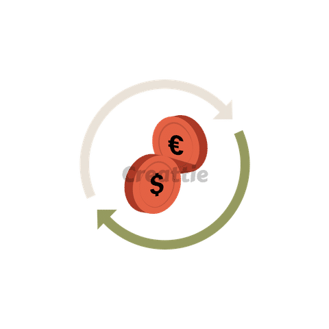 Download Currency Exchange animation in Lottie JSON