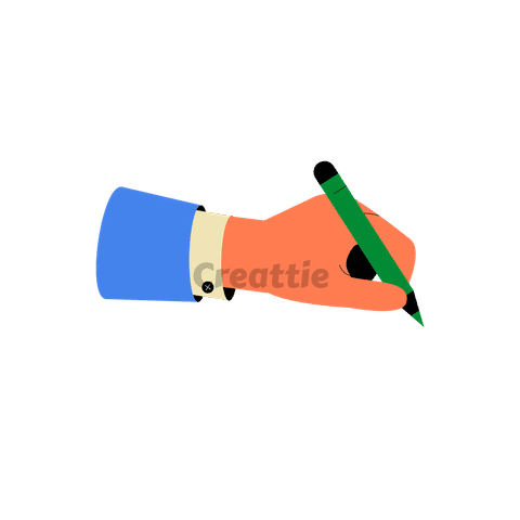 Download Writing Hand animation in Lottie JSON