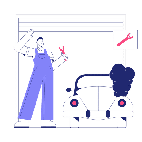 Download Car Repair animation in Lottie JSON