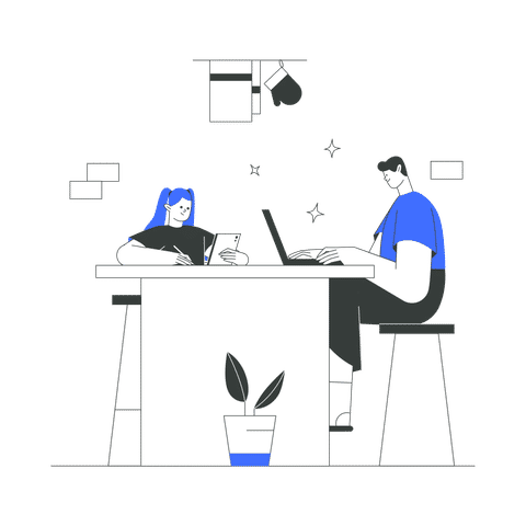 Download Working Father animation in Lottie JSON