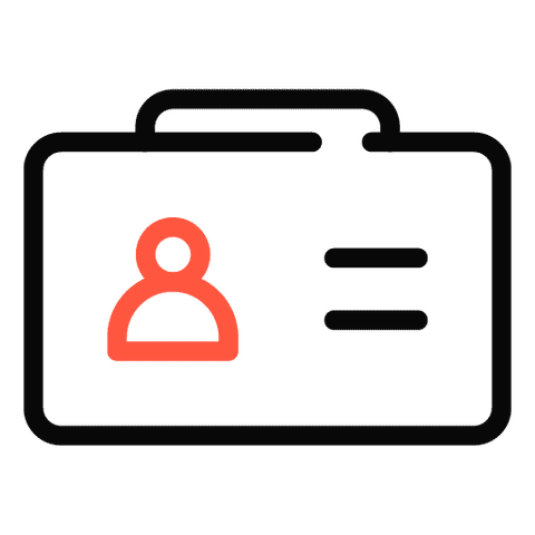 Download ID Card animated Icons in JSON Lottie