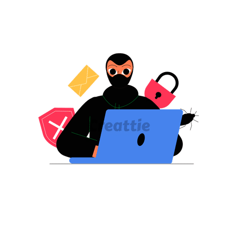 Download Computer Hacker animation in Lottie JSON