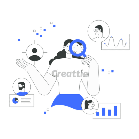 Download Customer Analytics animation in Lottie JSON