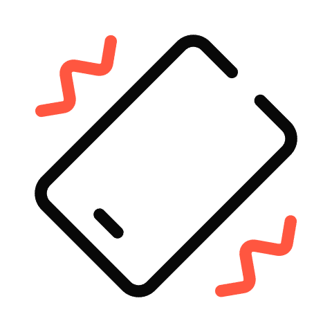 Download Mobile Vibration animated Icons in JSON Lottie