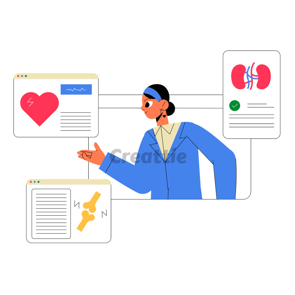 Download Medical Study animation in Lottie JSON