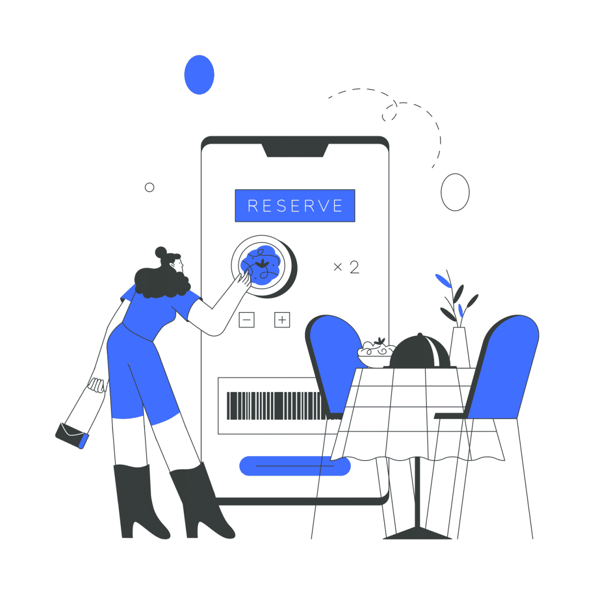 Download Table Reservation animation in Lottie JSON