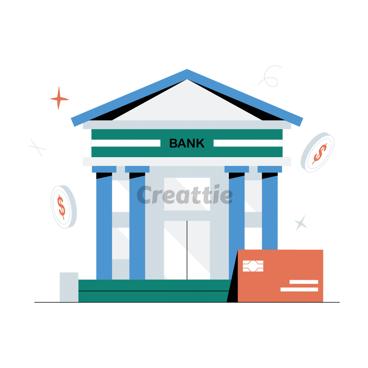 Download Bank animation in Lottie JSON