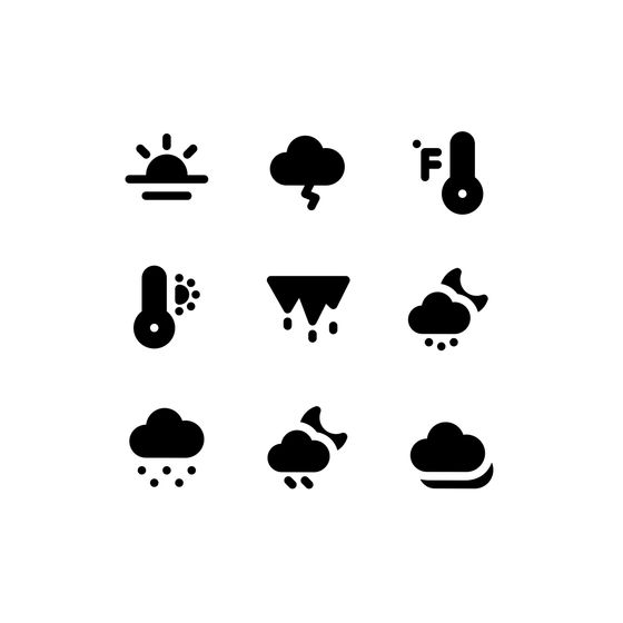 Weather Icons Animated Icons