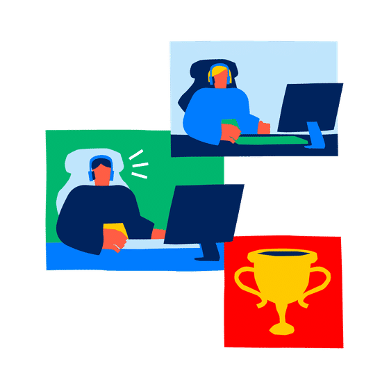 Gaming & Esports Illustrations Illustrations