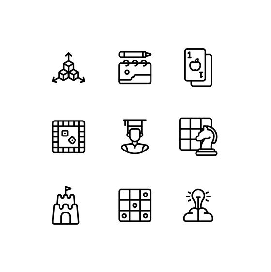 Edutainment Icons Icons