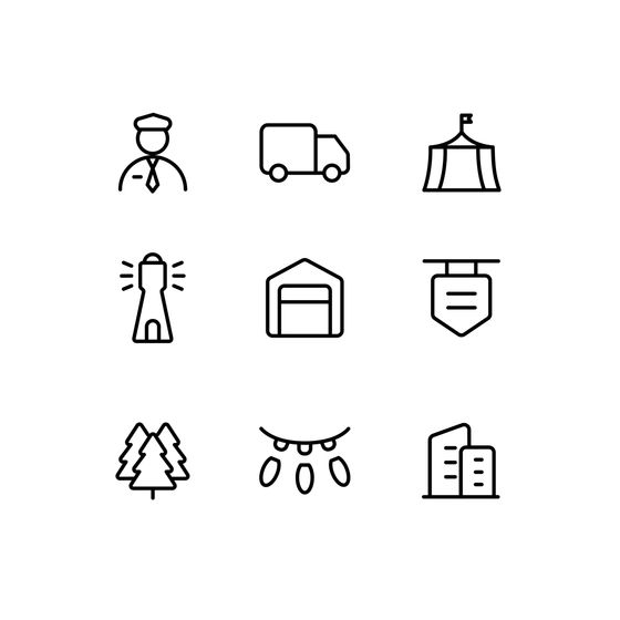 City Icons Animated Icons