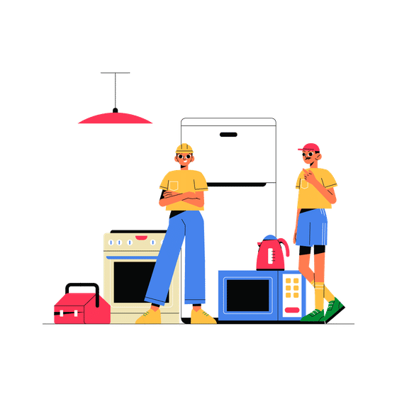Home Maintenance Illustrations Animated Illustrations