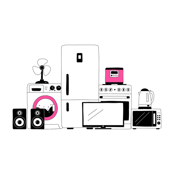 Home Appliances Illustrations Illustrations