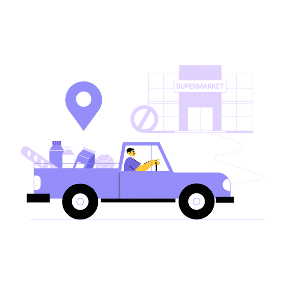 Food Delivery Illustrations Animated Illustrations