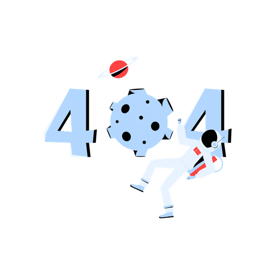 404 Error Page Illustrations Animated Illustrations