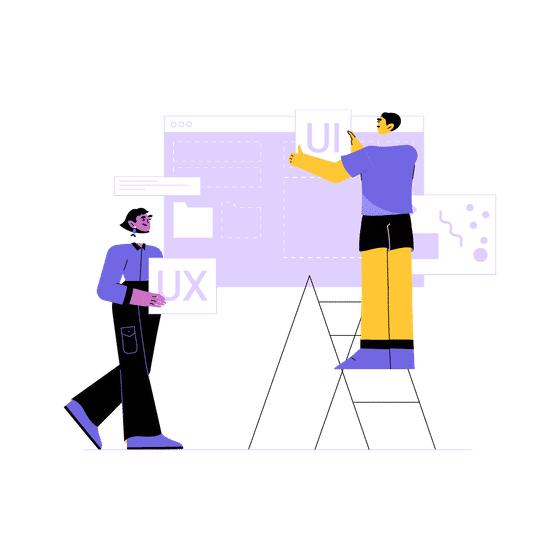 UI & UX Design Illustrations Illustrations