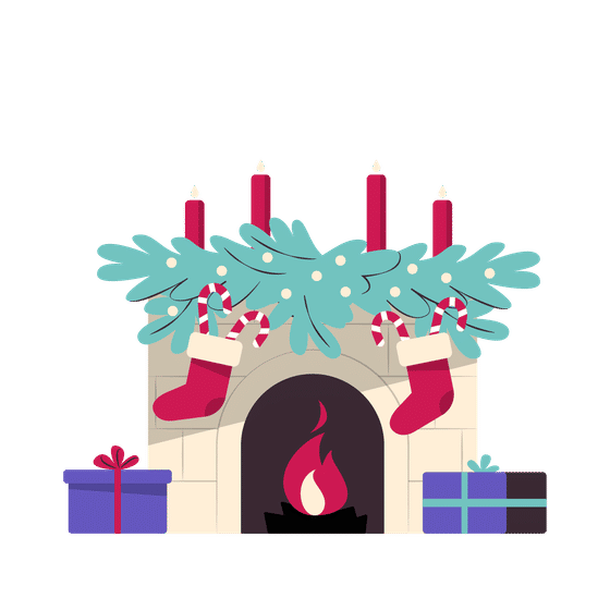 Christmas-Themed Illustrations Illustrations