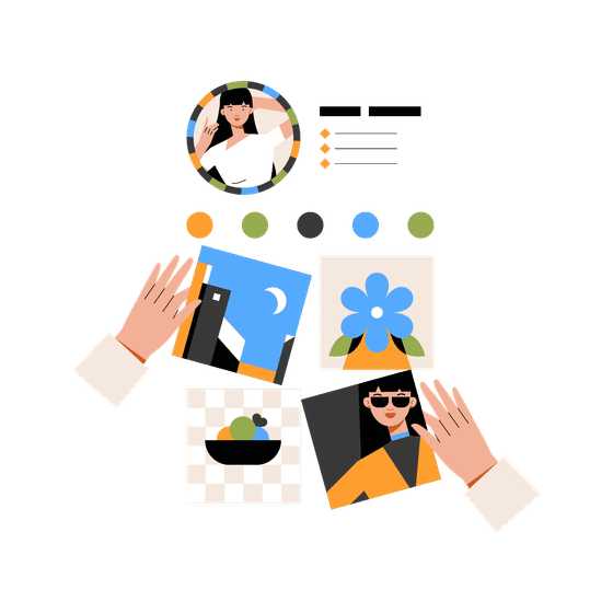 Creative Social Media Illustrations Animated Illustrations