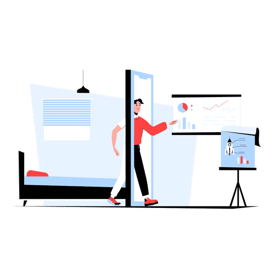 Remote Work Illustrations Animated Illustrations