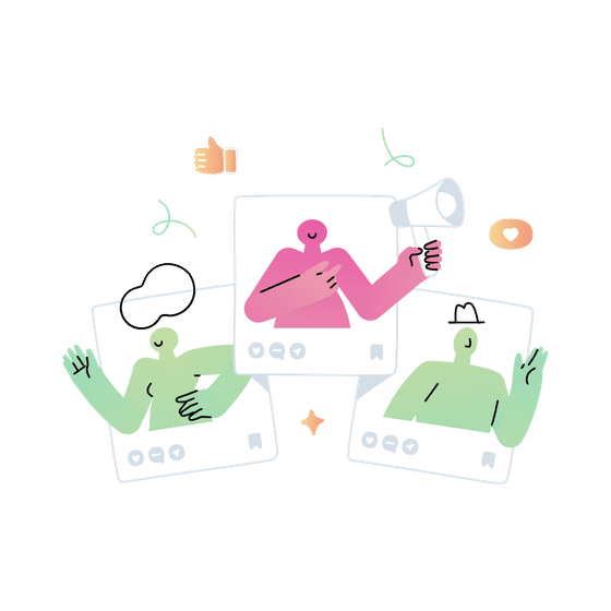 Marketing and Advertising Illustrations Animated Illustrations