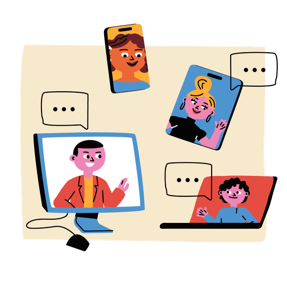 Customer Assistance Illustrations Animated Illustrations