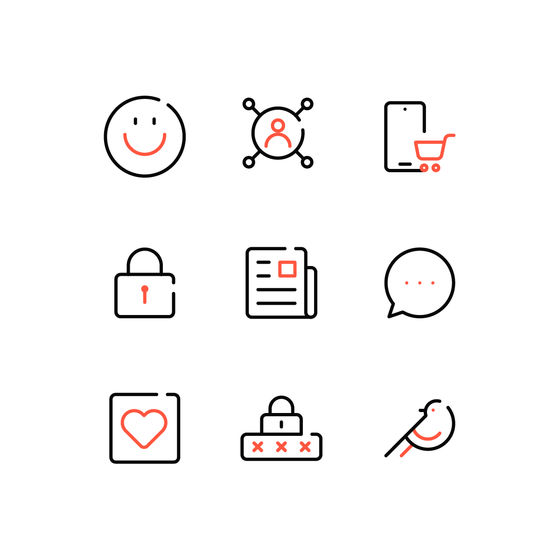 Social Media Icons Animated Icons