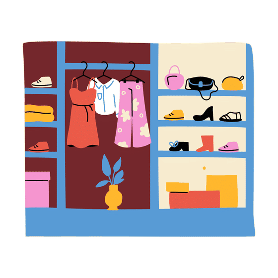 Clothing Shop Illustrations Illustrations