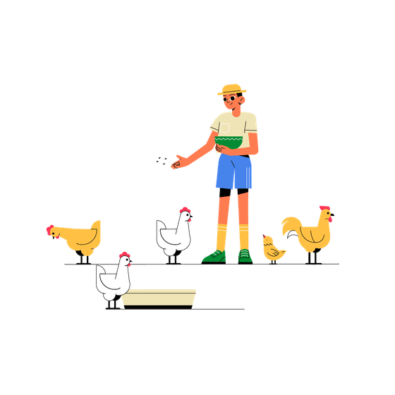 Farming And Agriculture Illustrations Illustrations