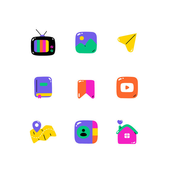 Mobile App Icons Icons