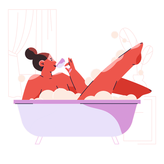 Self Care Animated Illustrations