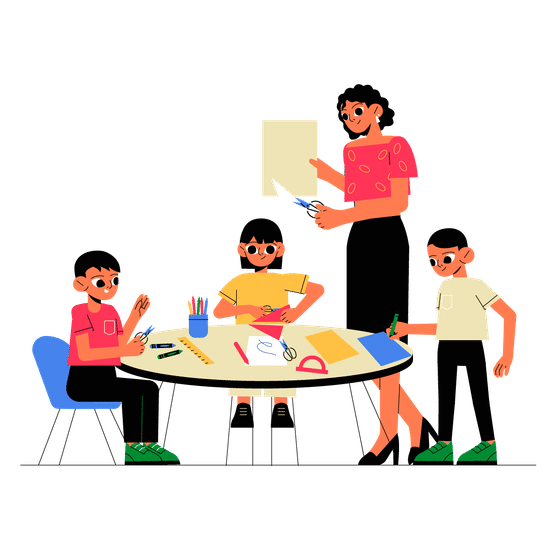 Childcare and Daycare Illustrations Illustrations
