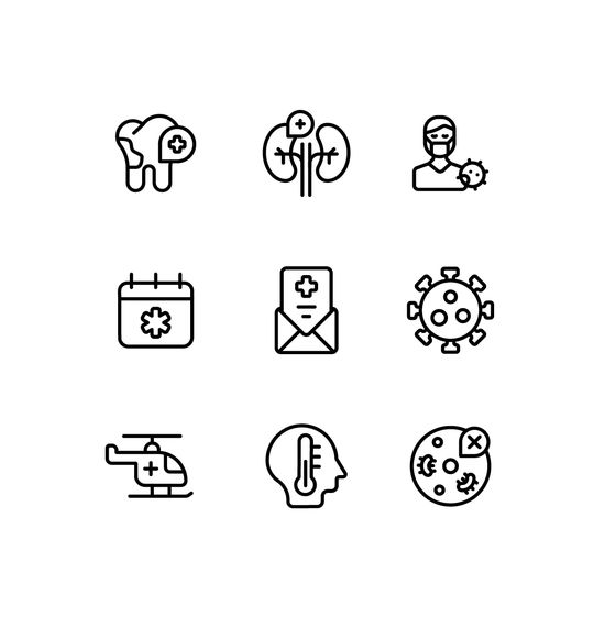Health Checkup Icons Icons