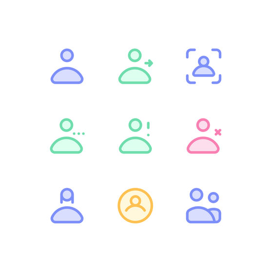 User Profile System Icons Icons
