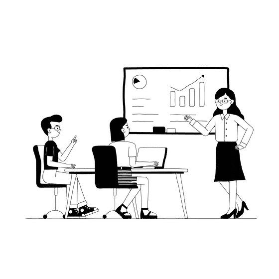 Business Administration Illustrations Animated Illustrations