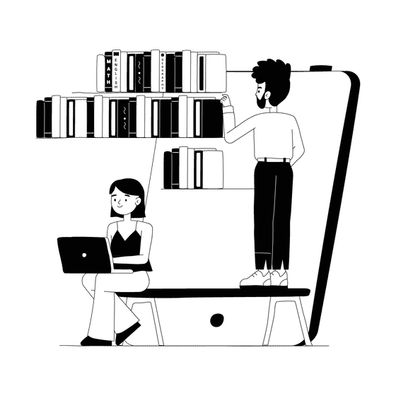 E-learning Illustrations Illustrations