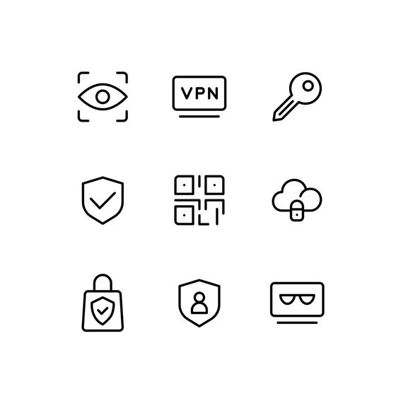Cyber Security Icons Icons