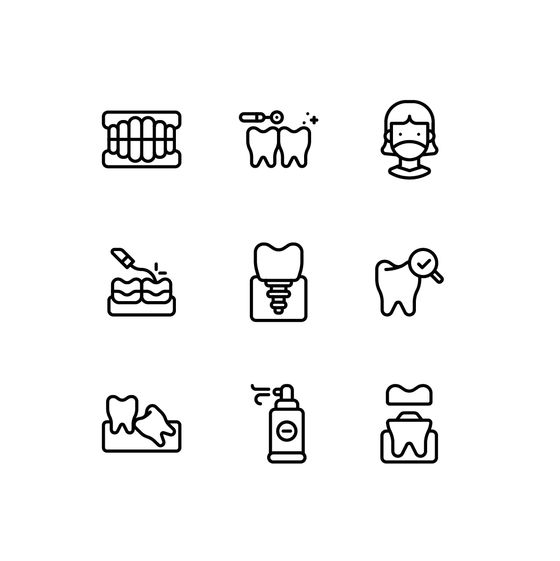 Dental Icons Icons