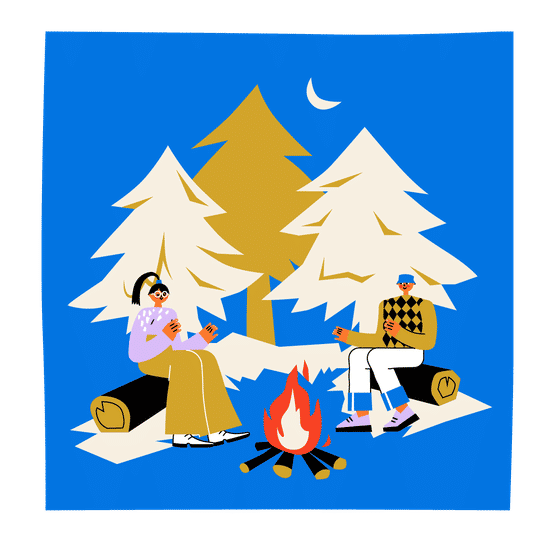 Leisure and Hobby Illustrations Animated Illustrations