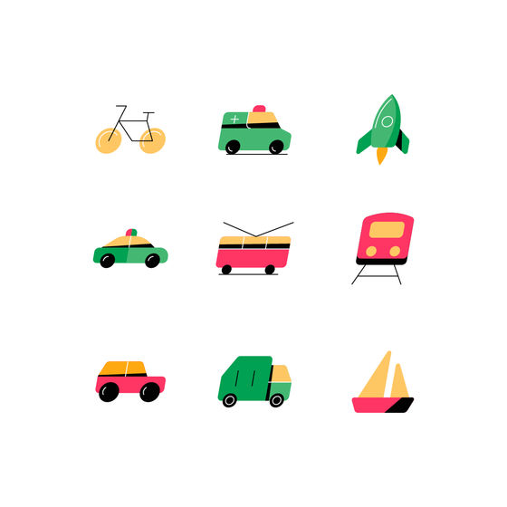 Transports Icons Icons