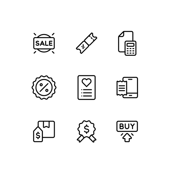 Sales Icons Icons