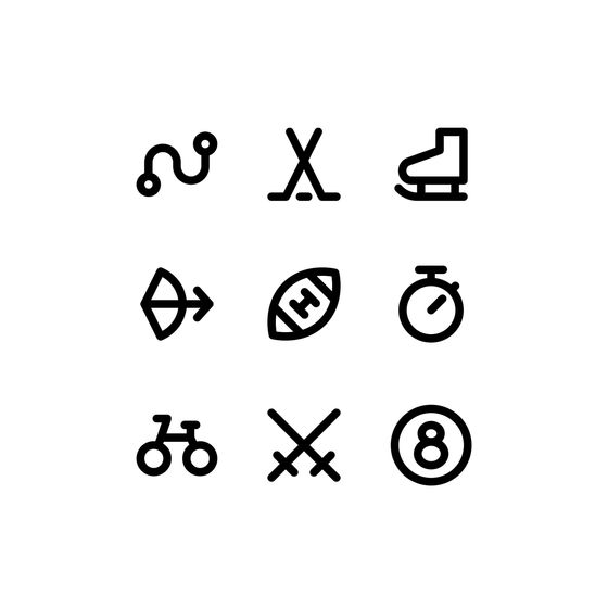 Sport System Icons Icons
