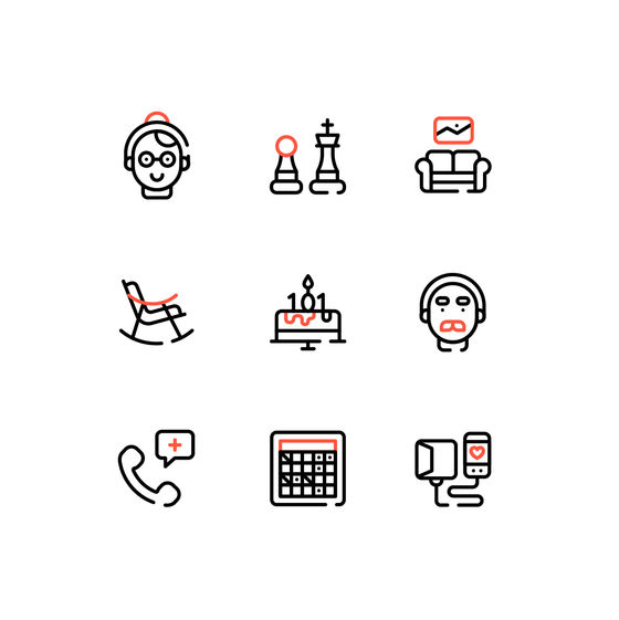 Nursing Home Icons Icons