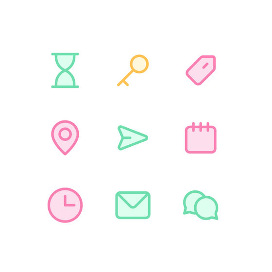 Work Office System Icons Animated Icons