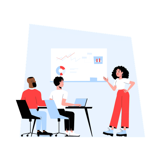 Business Administration Illustrations Animated Illustrations