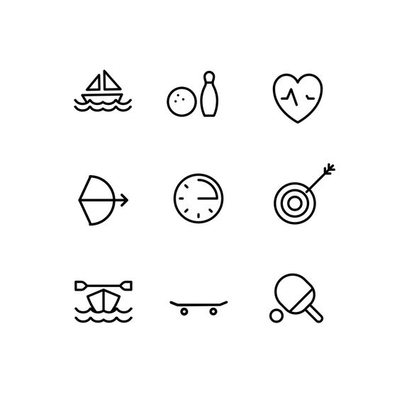 Sport Icons Animated Icons