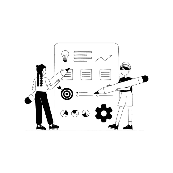 Management Illustrations Animated Illustrations