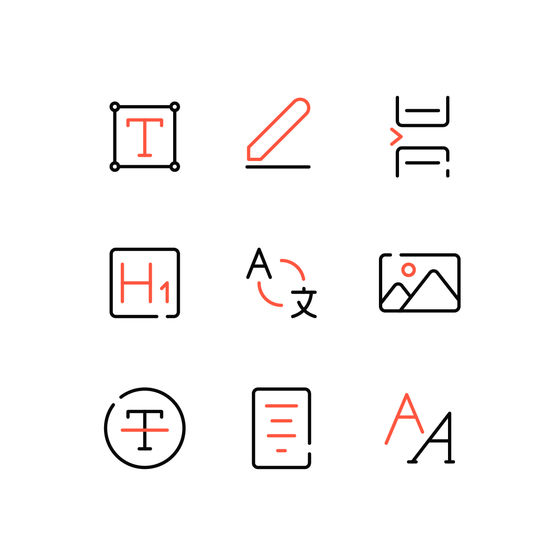 Content Icons Icons